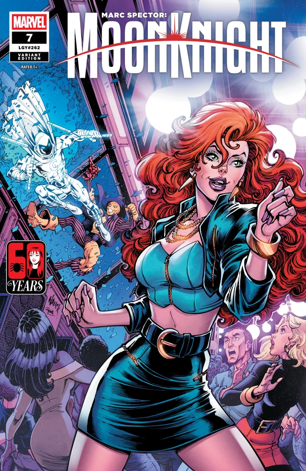 Marc Spector: Moon Knight: Todd Nauck Mary Jane Watson Variant #7 - Cover 4